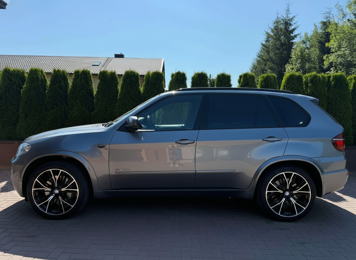 Примерка дисков на BMW X5