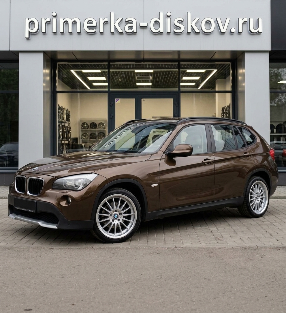 Примерка дисков на BMW X1