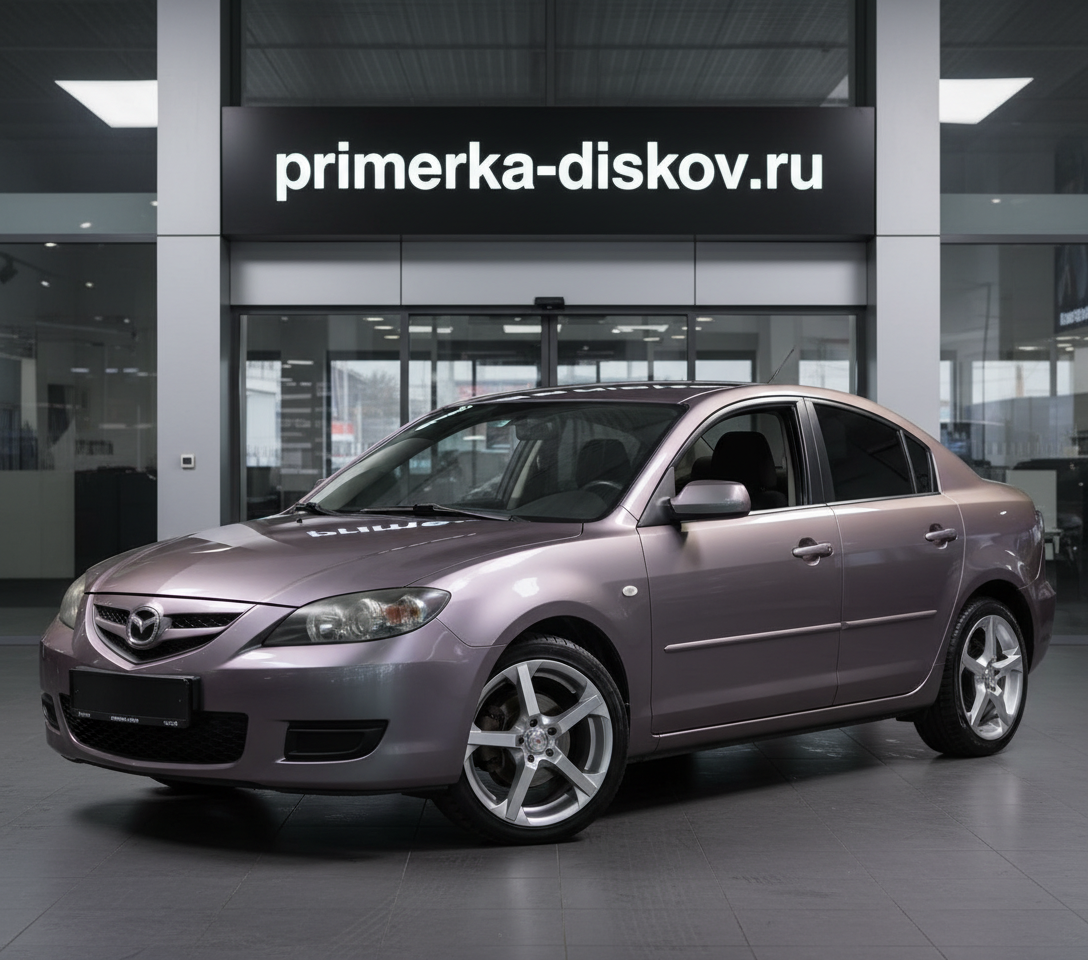 Примерка дисков на MAZDA 3