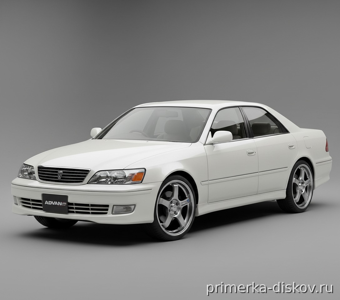 Примерка дисков на TOYOTA Mark II X11 Sedan 2000-2004