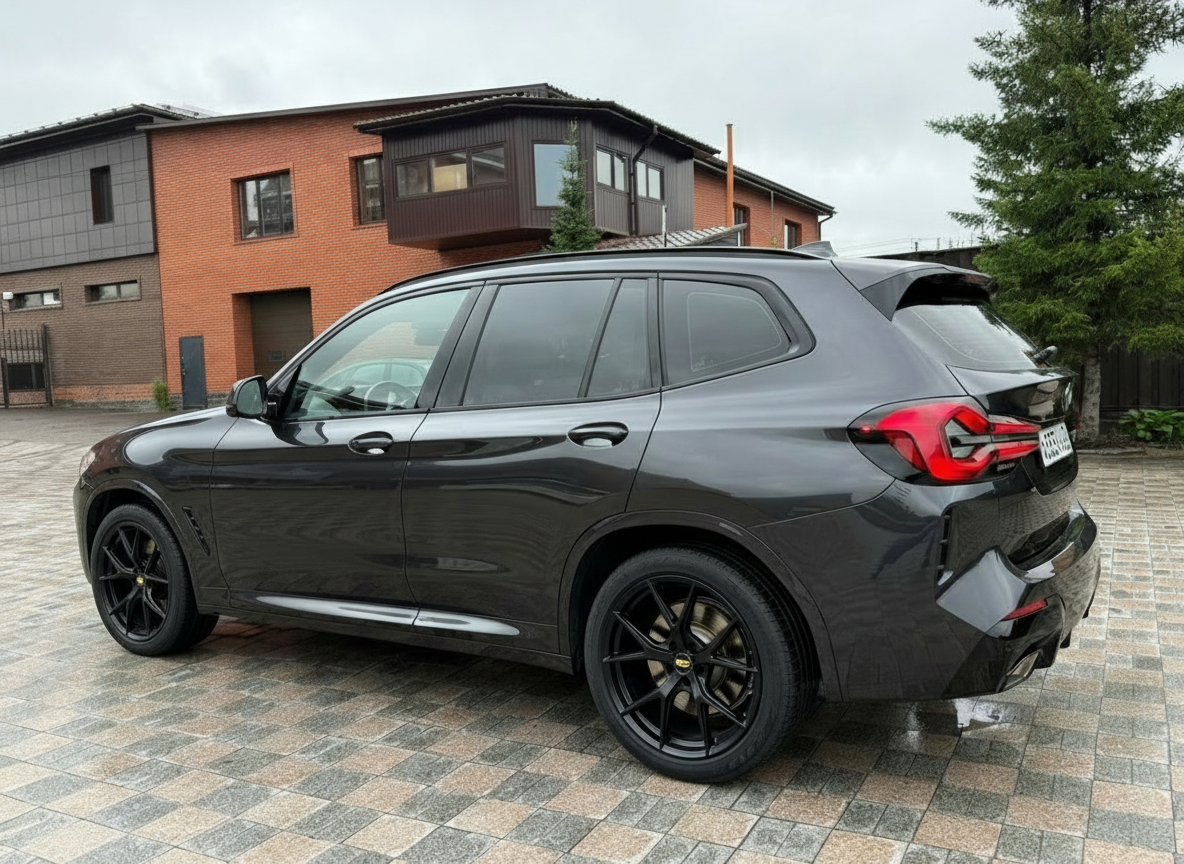 Примерка дисков на BMW X3