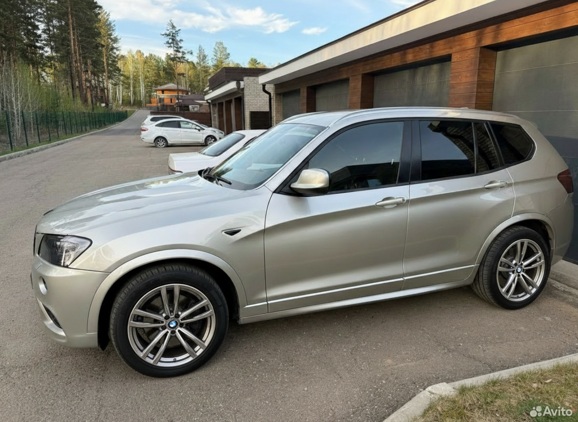 Примерка дисков на BMW X3