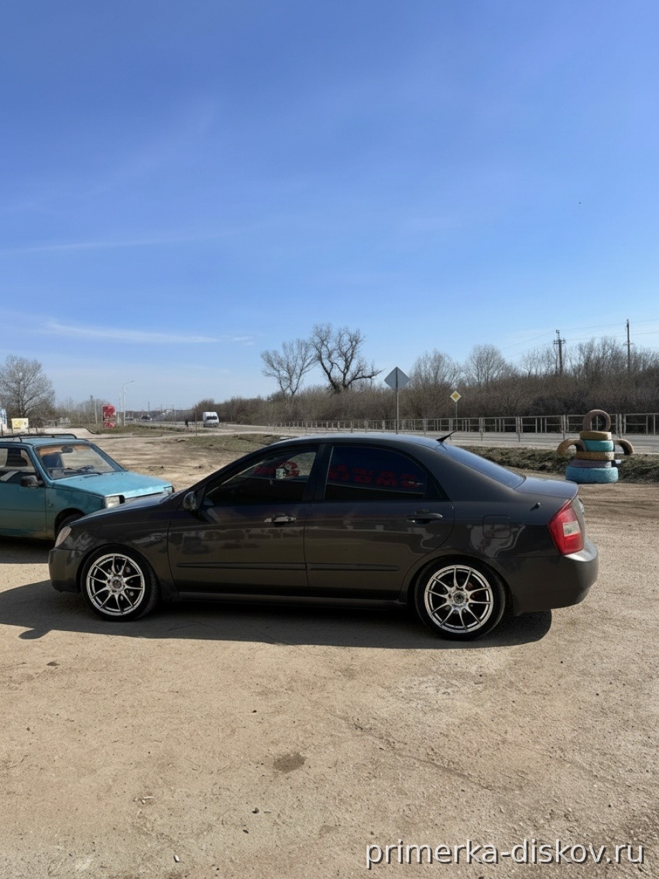 Примерка дисков на KIA Cerato TD Sedan 2009-2013