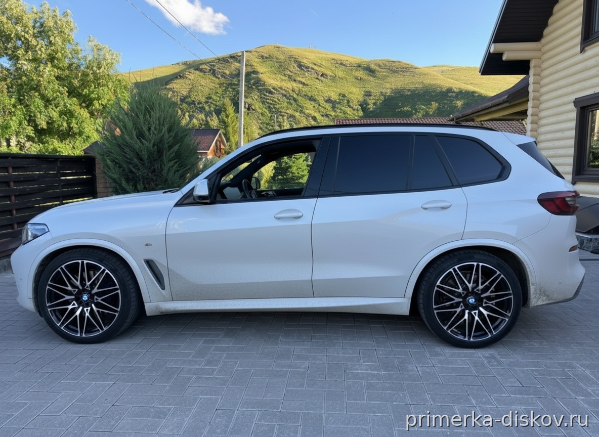 Примерка дисков на BMW X5 G05 2018-2026