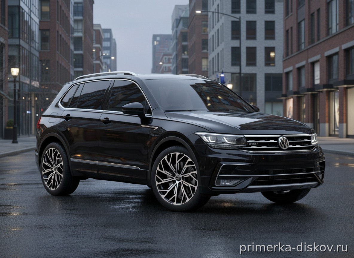 Примерка дисков на VOLKSWAGEN Tiguan III (CT) 2023-2026