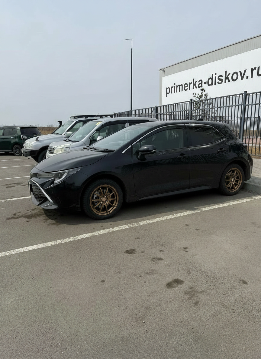 Примерка дисков на TOYOTA Corolla XI Sedan 2013-2019