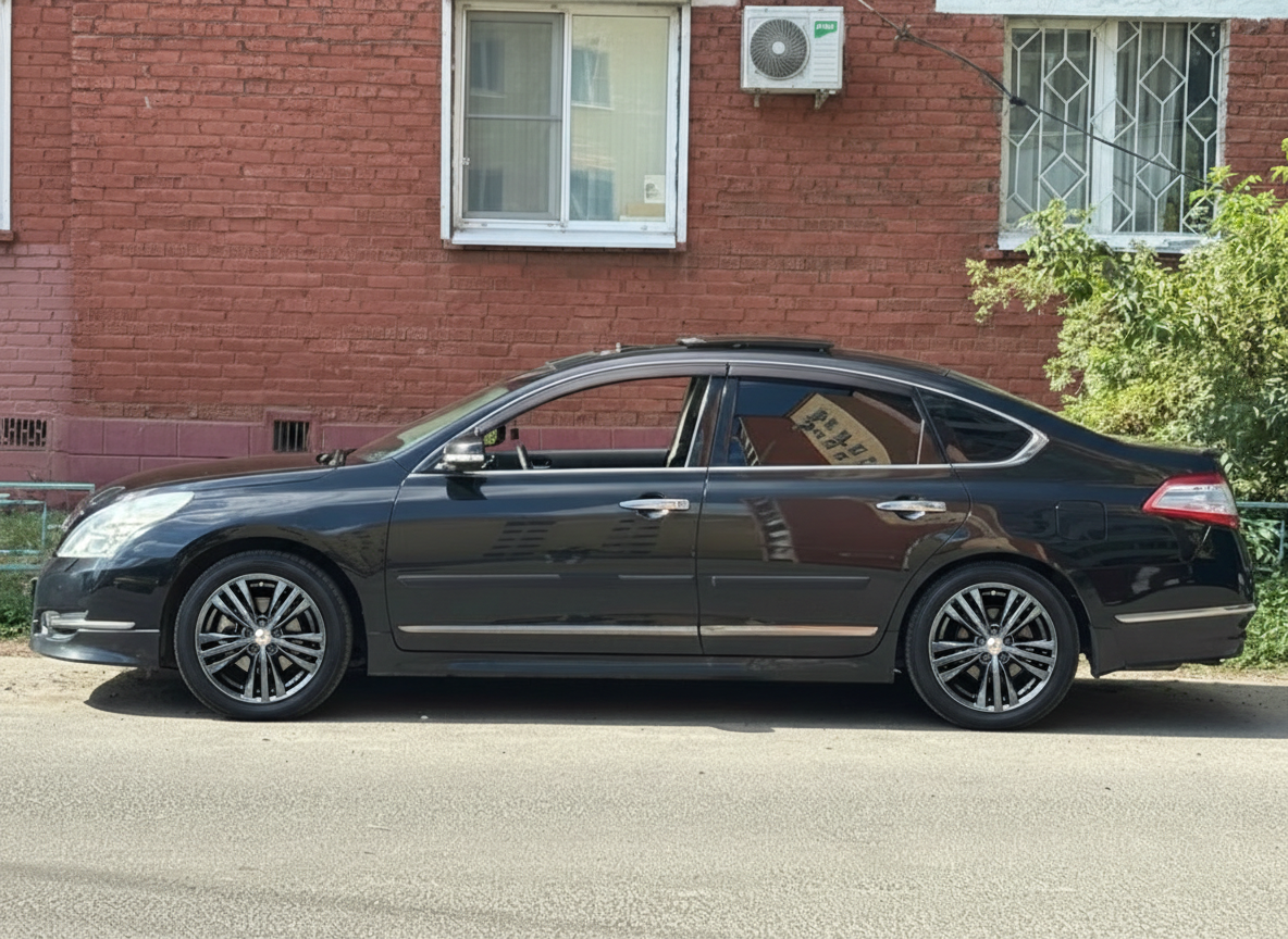 Примерка дисков на NISSAN Teana