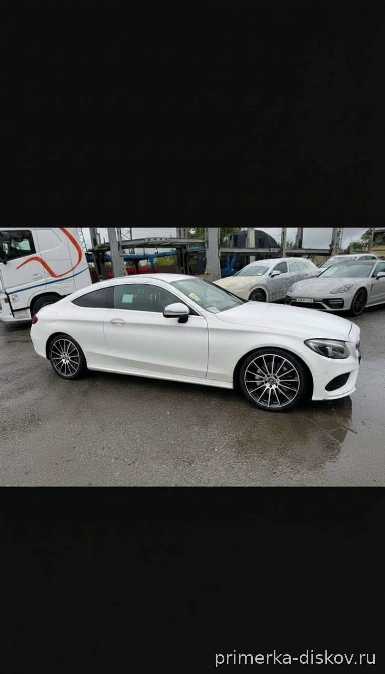 Примерка дисков на MERCEDES C-Klasse C205 Coupe 2015-2021