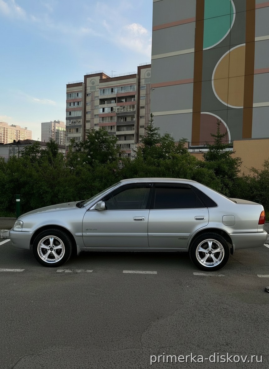 Примерка дисков на TOYOTA Corolla