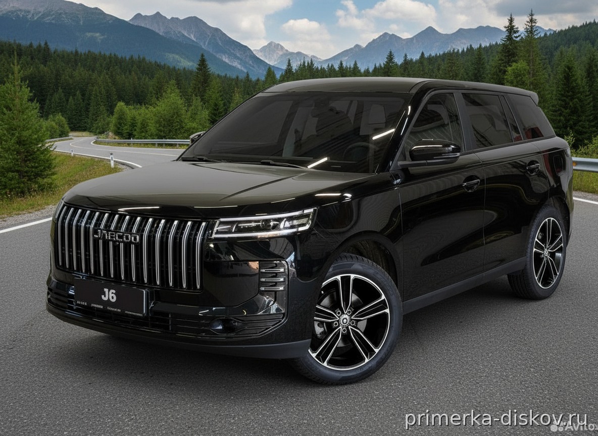 Примерка дисков на JAECOO J7 SUV 2023-2026