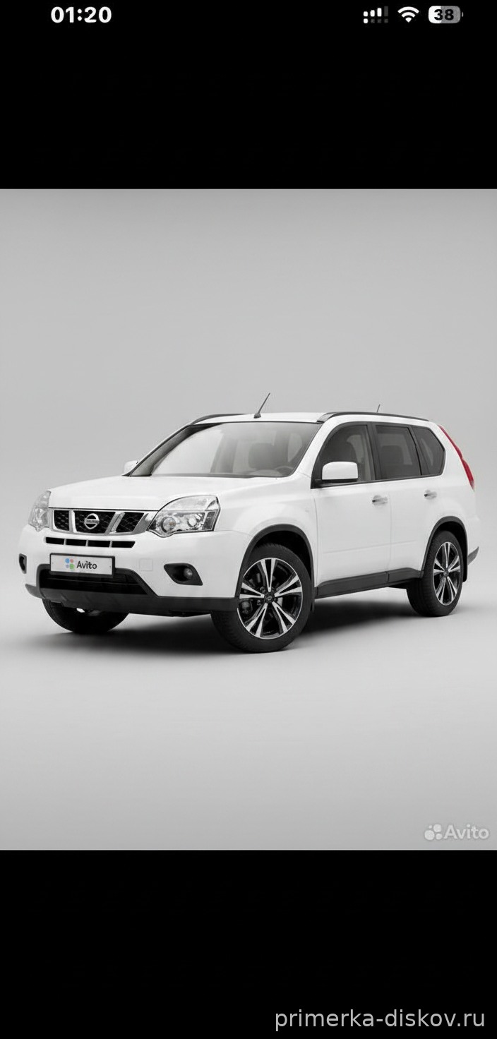 Примерка дисков на NISSAN X-Trail T31 2010-2016