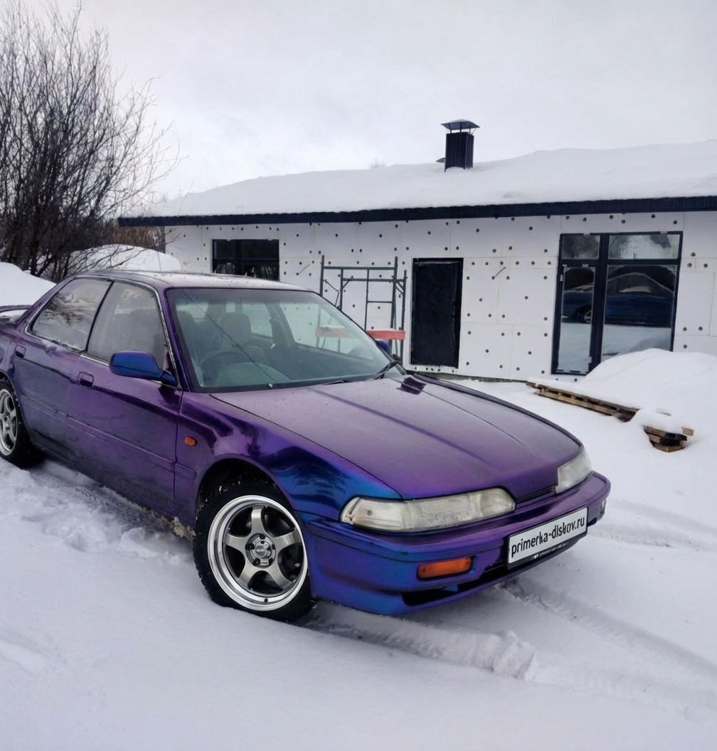 Примерка дисков на HONDA Integra