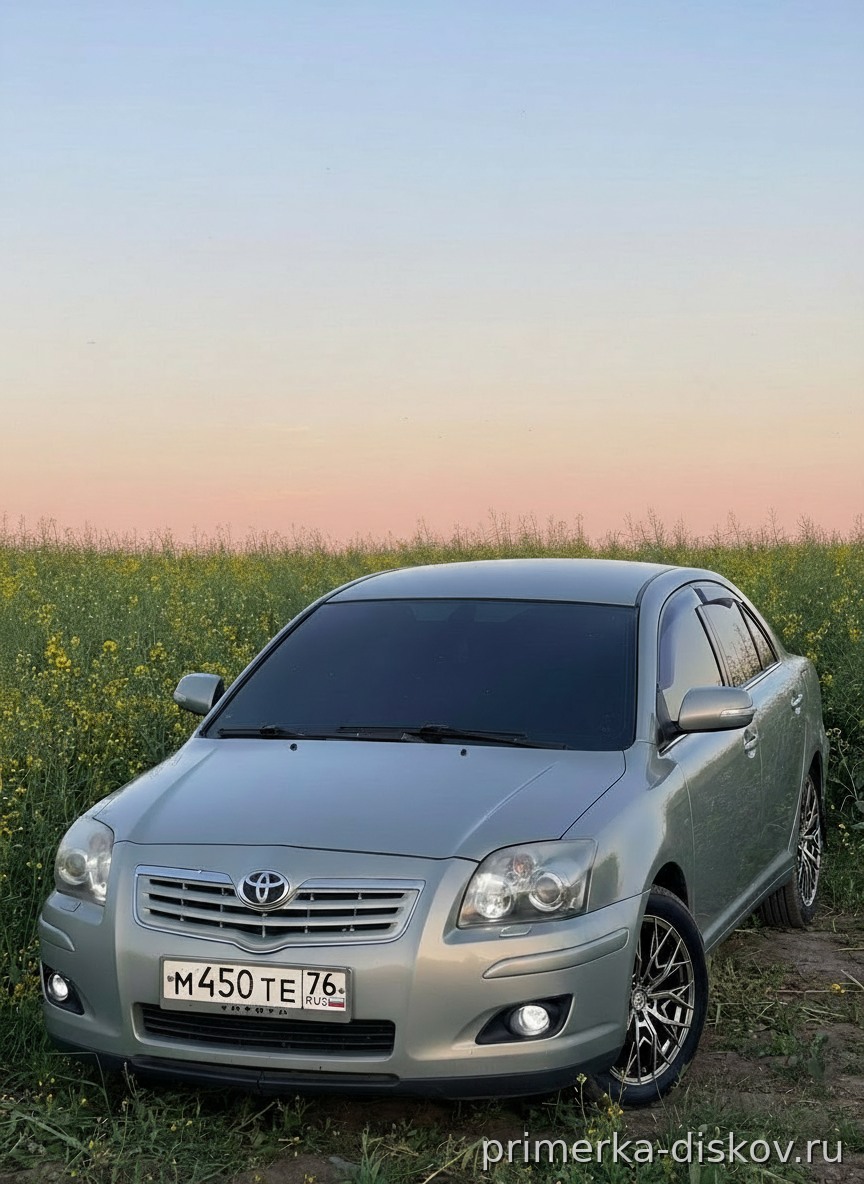Примерка дисков на TOYOTA Avensis T27 Sedan 2009-2015