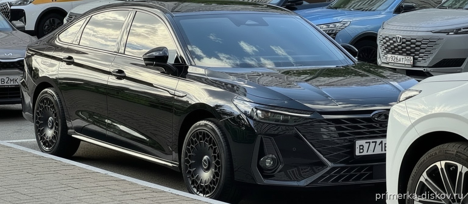 Примерка дисков на CHERY Arrizo 8 Sedan 2022-2026