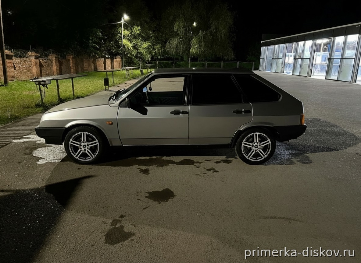 Примерка дисков на LADA (ВАЗ) 2109 Hatchback 5d 1988-2006