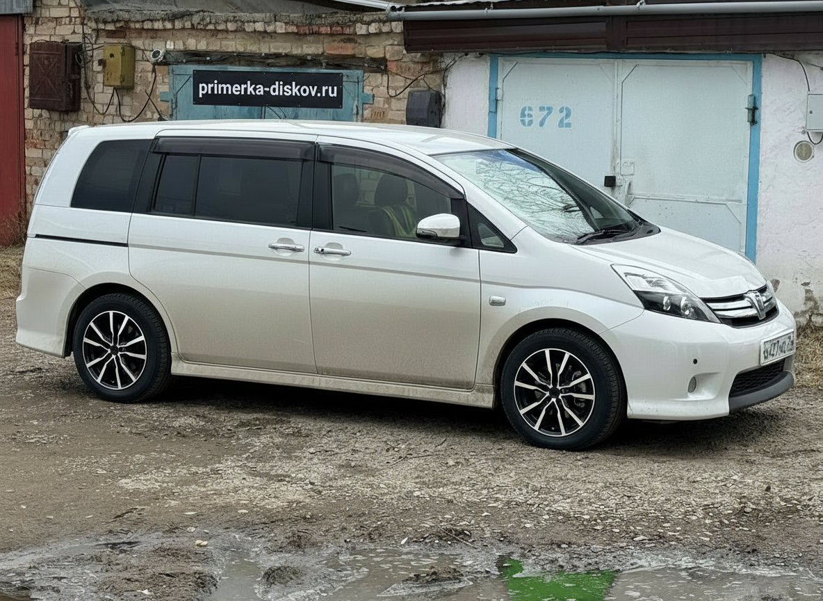 Примерка дисков на TOYOTA Isis