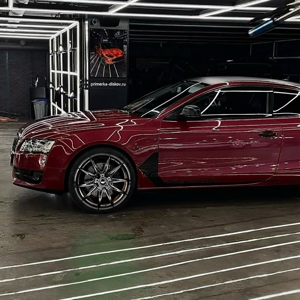 Примерка дисков на AUDI A5