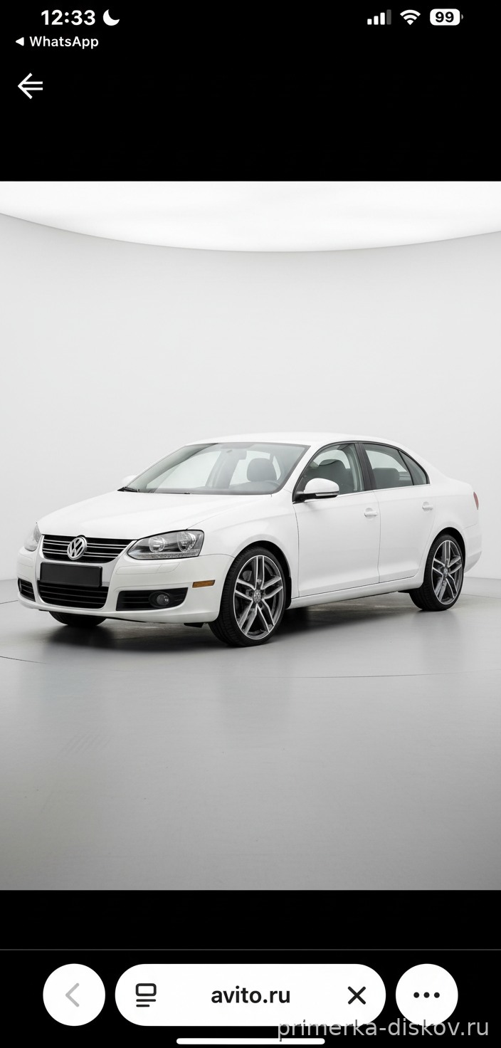 VOLKSWAGEN Jetta V Sedan 2005-2010 — После примерки