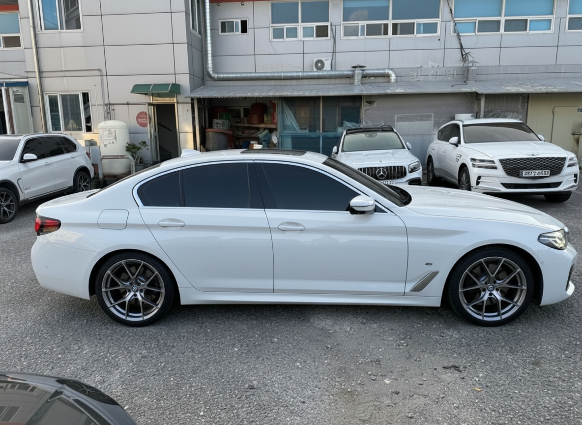 Примерка дисков на BMW 5-series G30 Sedan 2017-2023