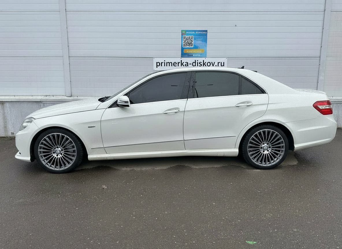 Примерка дисков на MERCEDES E-Klasse W212 Sedan 2009-2013