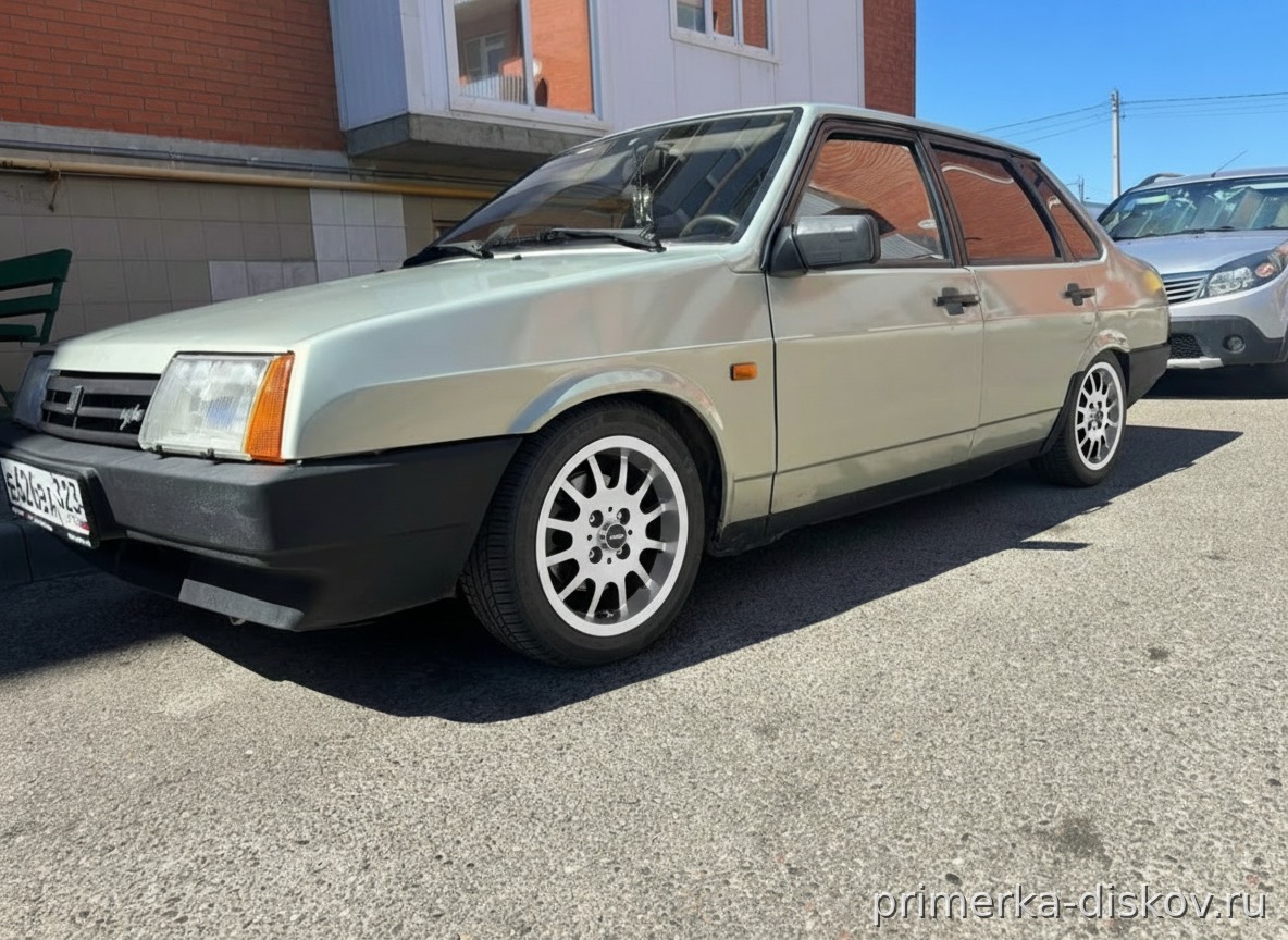 Примерка дисков на LADA (ВАЗ) 2107 Sedan 1982-2013