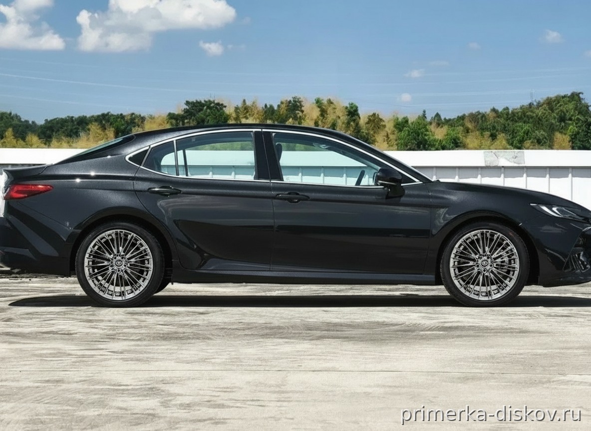 Примерка дисков на TOYOTA Camry XV70 Sedan 2018-2024