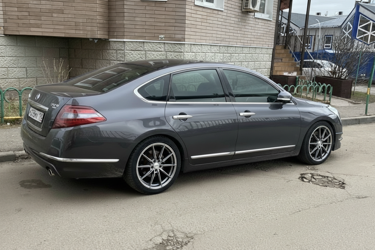 Примерка дисков на NISSAN Teana J32 2008-2014