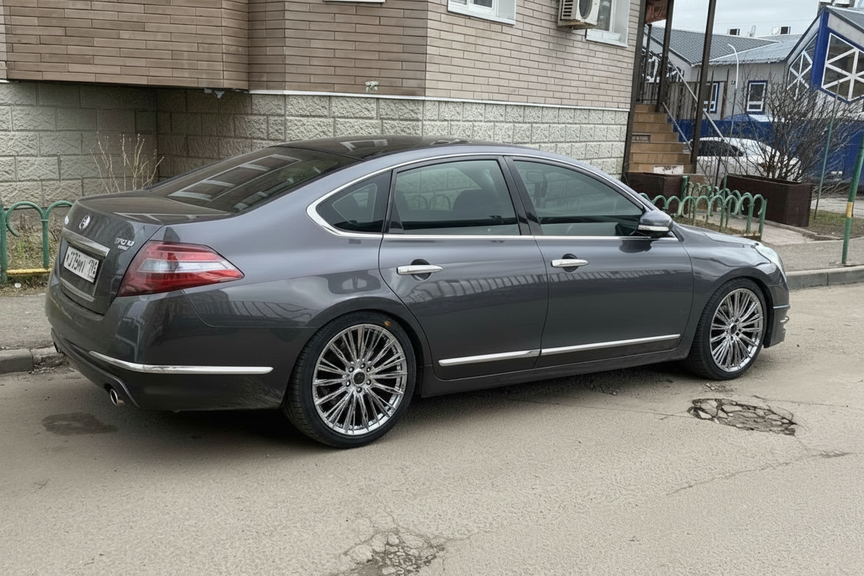Примерка дисков на NISSAN Teana J32 2008-2014