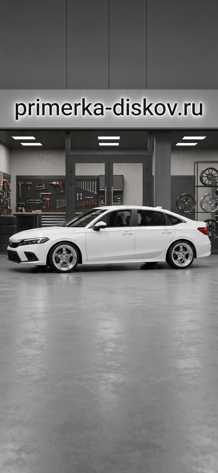 Примерка дисков на HONDA Civic XI Sedan 2021-2026