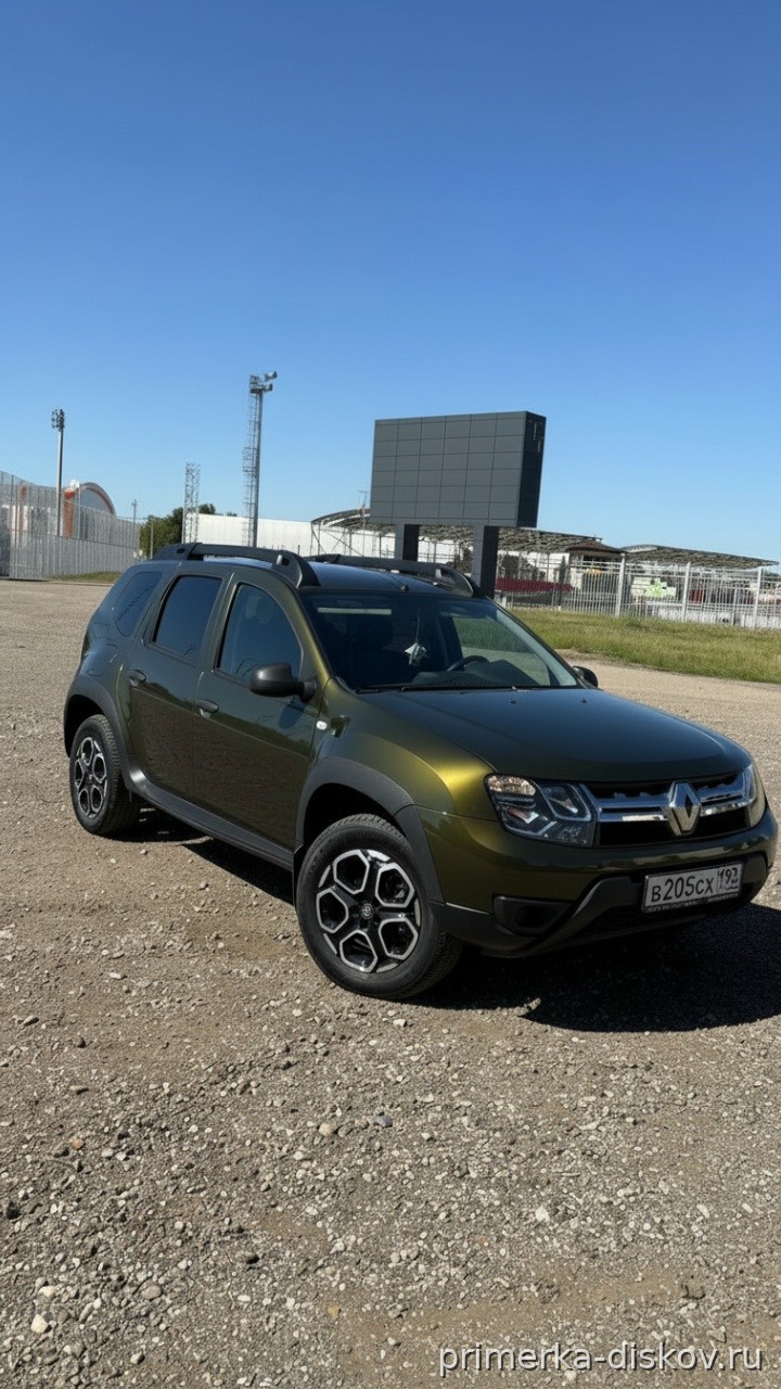 Примерка дисков на RENAULT Duster SUV 2010-2021
