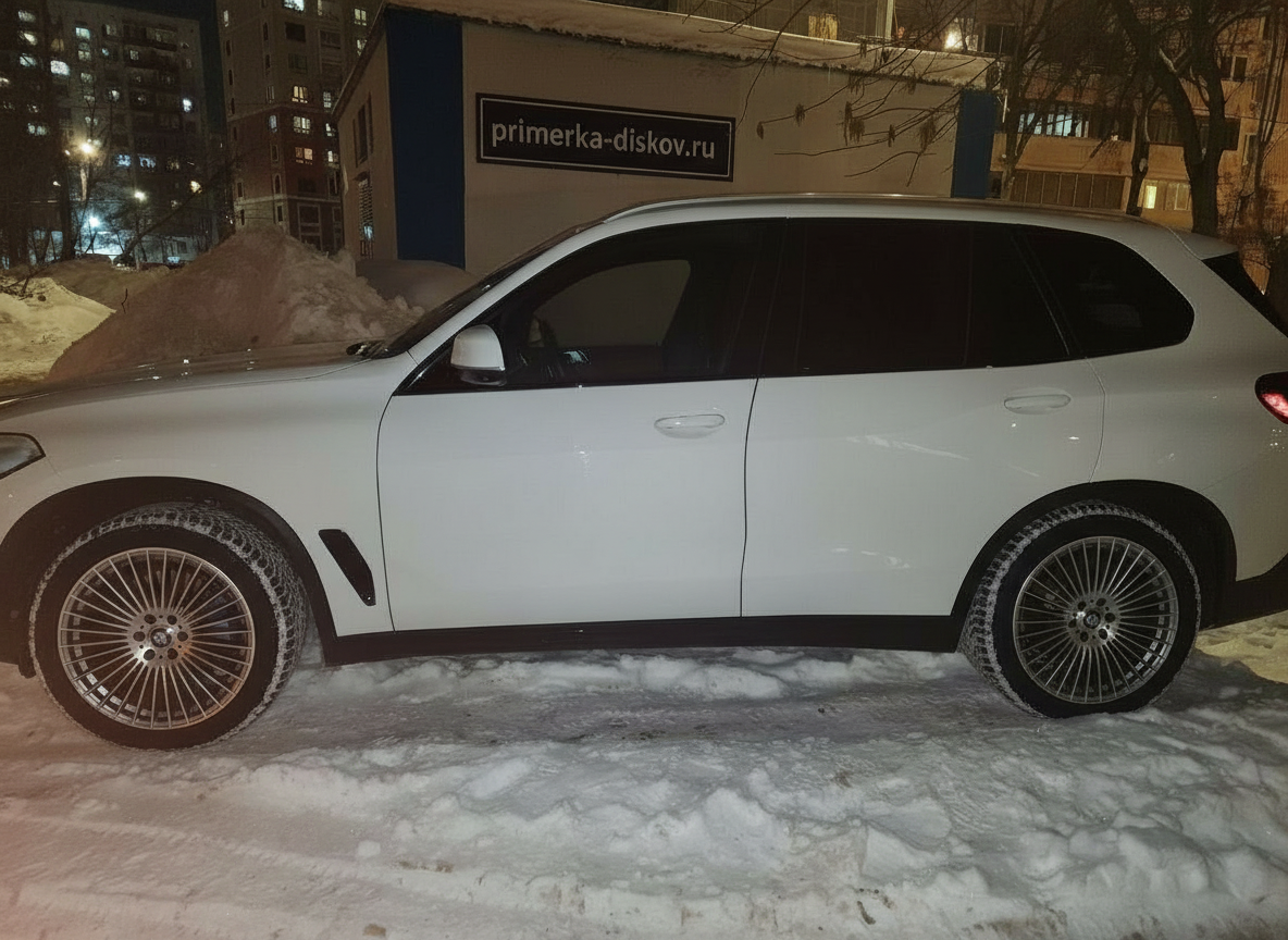 Примерка дисков на BMW X5 G05 2018-2026