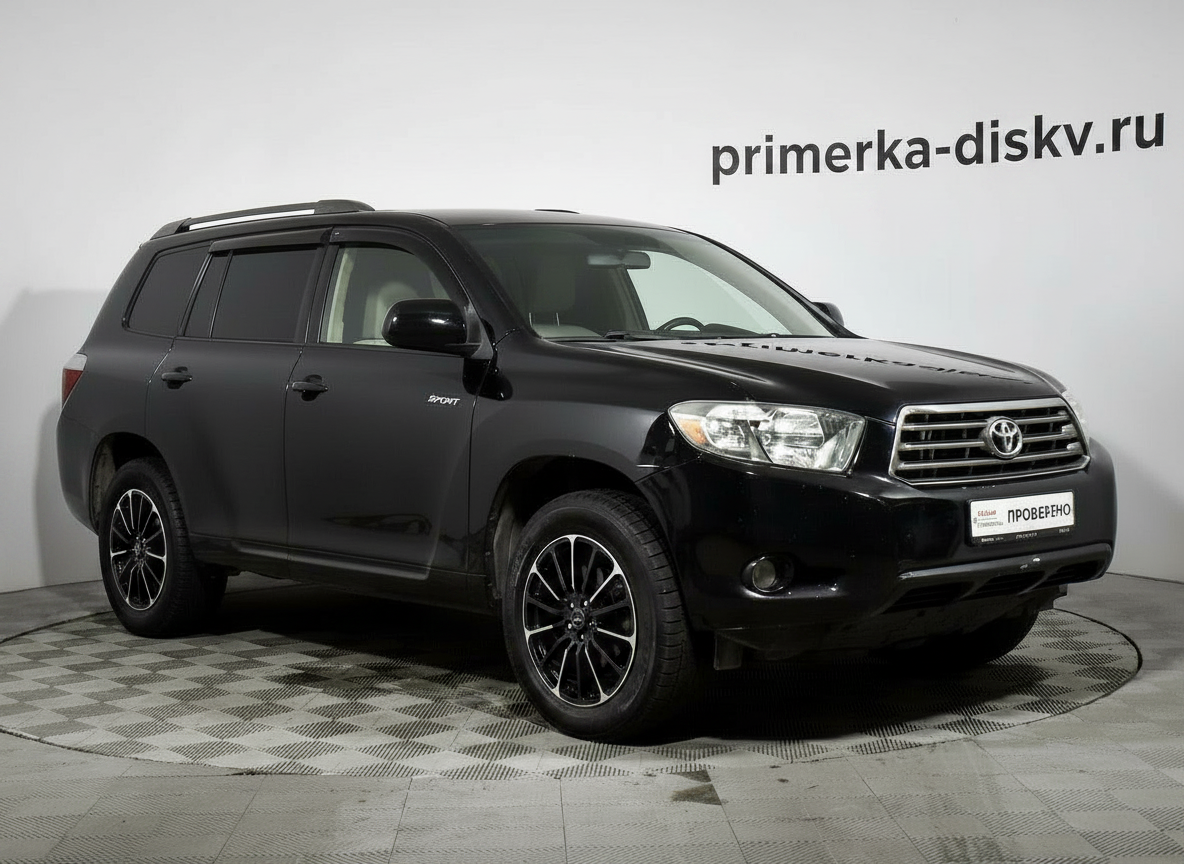 Примерка дисков на TOYOTA Highlander XU40 SUV 2007-2010
